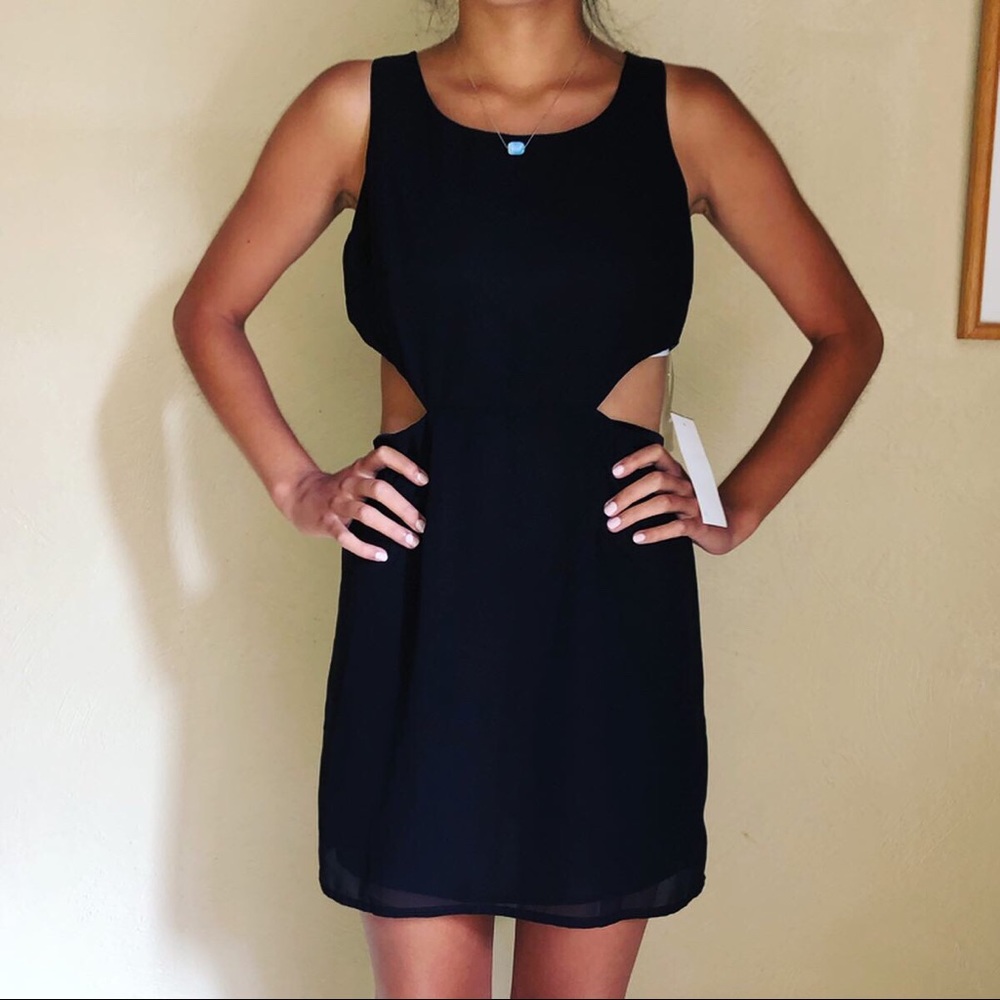 Black Tobi Cutout Dress